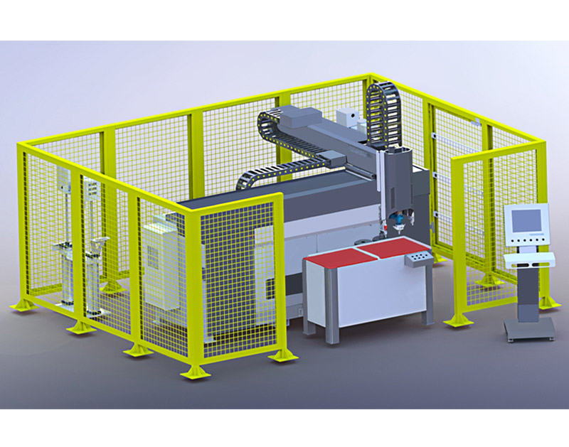 涂胶机安全防护装置